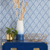Blue geometric wallpaper