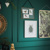 Jewel-toned gallery wall