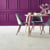 Karndean frosted stone tile flooring in a dining area