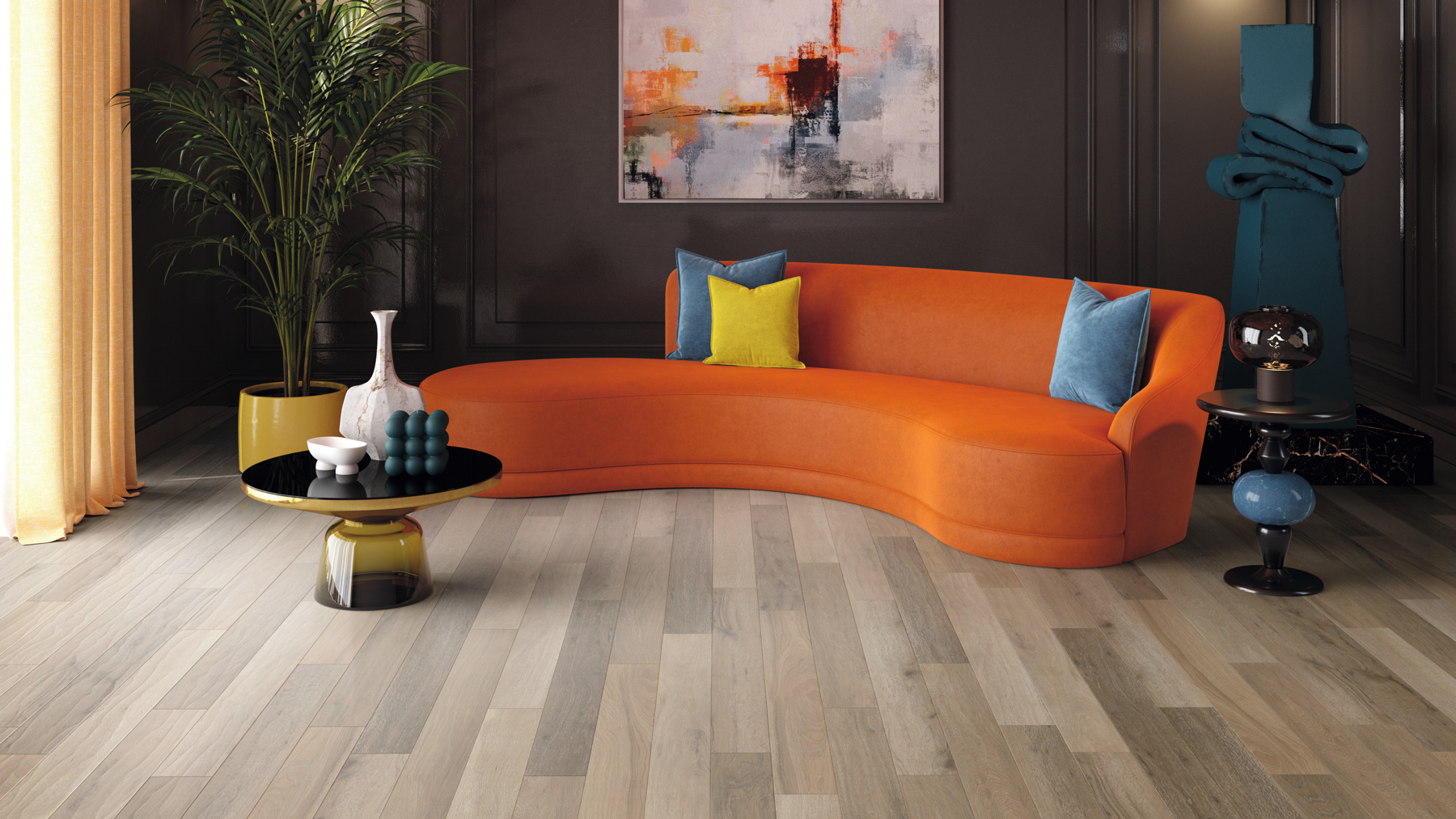 Living room with Art Select gluedown RL42
