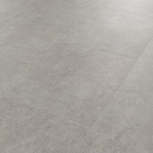 Art Select Cambric Stone dark grey LVT flooring at an angle