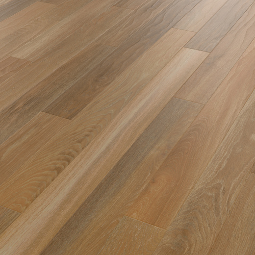 Art Select Canyon Oak brown LVT flooring laid at an angle